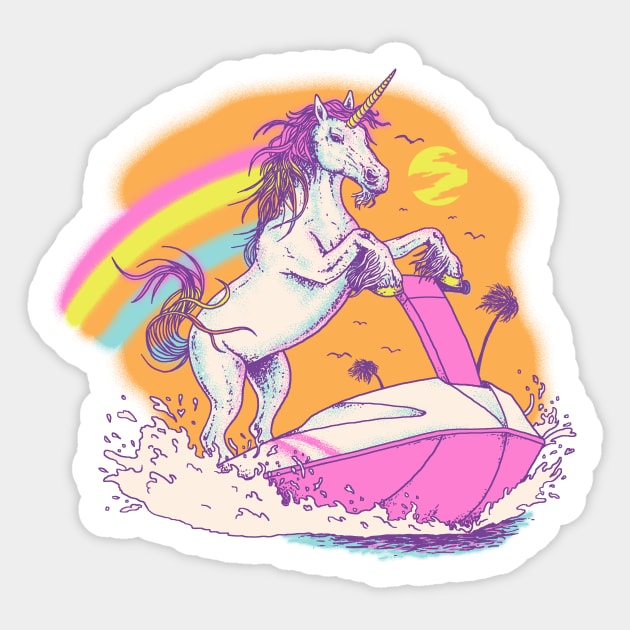 Fabulous Summer Sticker by Hillary White Rabbit